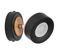 OSRAM DECOR SPOT PLUTO 4 8W 300lm noir spot têtes réglables utilisation polyvalente spot d’intérieur ton blanc chaud