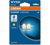 Osram DIADEM® Chrome, WY5W, Ampoule double, 2 lampes, blanc