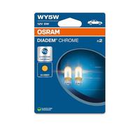Osram Ampoule de clignotant Diadem Chrome WY5W 5 W 12 V Pack de 2