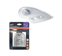 OSRAM Door LED avec détecteur de mouvement, fonctionne sur batterie, 4000K, 40lm, 0,95W, IP54, blanc, éclairage vers le bas, convient aux entrées