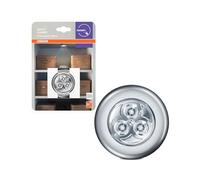 Veilleuse LED OSRAM HOMELIGHTING DOT-it Classic Silver 4099854531293 blanc froid Silver