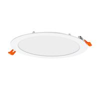 Osram Downlight Slim 225mm, spot encastrable LED, 22W, blanc chaud 3000K, 2000 lumens, design fin, IP20, installation facile pour salons et couloirs