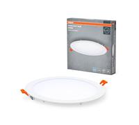 OSRAM Downlight Slim 225mm, spot encastrable LED, 22W, blanc froid 6500K, 2000 lumens, design fin, IP20, installation facile pour salons et cuisines