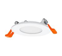Osram Downlight Slim 85mm, spot encastrable LED, 4,5W, blanc neutre 4000K, 240 lumens, design fin, IP20, installation facile pour salons et cuisines
