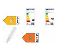 OSRAM DULUX D 18 Ampoule LED pour culot G24D-2 - 7 watt - 700 lumen - blanc froid (4000K) - orientable - en remplacement de l'ampoule Dulux conventionnelle 18W} blanc G