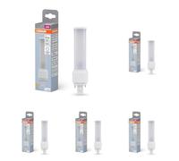 Osram DULUX D 26 Ampoule LED pour culot G24D-3, 9 watt, 1100 lumen, blanc froid (4000K), orientable, en remplacement de l'ampoule Dulux classique 26W (Lot de 5)