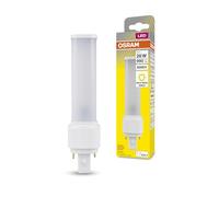 Osram Lampe LED DULUX D 26 culot G24D-3 9W 990 lm 3000K blanc chaud orientable remplace 26W