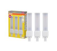 Osram DULUX D26 Lampe LED Compacte, 9W, 990lm, 3000K blanc chaud, Socle