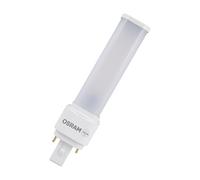 Osram DULUX D26 Lampe LED Compacte, 9W, 990lm, 3000K blanc chaud, Socle G24D-3, 230V AC/CCG, CRI 80, Diamètre 35mm