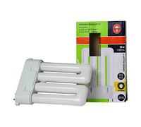 Lampe fluorescente compacte osram dulux f 4 pin - - 18w - 1100lm 4000k 13000h - irc80 - ø17,5 x 122mm - pour alimentation conventionelle ou électron