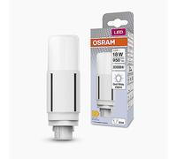 OSRAM DULUX LED D18 VT EM, G24D, 7,5W, 950LM, 4000K, couleur de lumière blanche froide, adaptée aux applications verticales grâce à l'angle de faisceau de 300 degrés, durée de vie longue