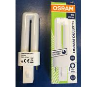 OSRAM DULUX S 5W/840 LUMILUX Blanc Froid G23 250 Lm Ampoule
