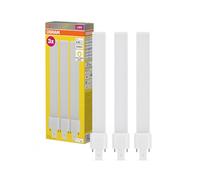Osram DULUX S11 Lampe LED Compacte, 6W, 630lm, 3000K blanc chaud, Socle G23, 230V AC/CCG, CRI 80, Diamètre 32.3mm