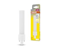 OSRAM DULUX S9 LED pour culot G23, 4.5 watt, 450 lumen, blanc chaud (3000K), en remplacement d'une ampoule Dulux conventionnelle de 9W