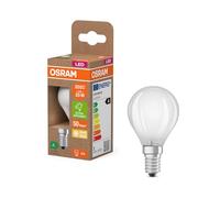 Osram en forme de mini bouclassique, avec filament LED décoratif, classe d'efficacité énergétique A, E14, 1,2 W, 255 lm, 2700 K, blanc chaud. Sans échauffement, 100% d'éclairage immédiat.