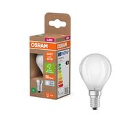 Osram en forme de mini bouclassique, avec filament LED décoratif efficacité énergétique A, E14, 1,2 W, 255 lm, 4000 K, blanc froid. Sans échauffement, 100% d'éclairage immédiat.