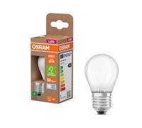 Osram en forme de mini bouclassique, avec filament LED décoratif efficacité énergétique A, E27, 1,2 W, 255 lm, 4000 K, blanc froid. Sans échauffement, 100% d'éclairage immédiat.