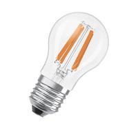 Osram en forme de mini bouclassique, avec filament LED décoratif efficacité énergétique A, E27, 1,2 W, 255 lm, 4000 K, blanc froid. Sans échauffement, 100% d'éclairage immédiat.