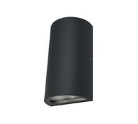 Osram ENDURA Style luminaire extérieur LED classique avec sortie lumineuse haut et bas, rond, en gris foncé en aluminium, protection IP44, pour façades et entrées