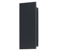 Osram ENDURA® Style Striped Box Wall Updown 6W IP54 Dark grey
