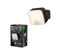 Osram ENDURA STYLE USB Applique Murale Rechargeable Carrée Réglable, 3W, 150lm, 3000K, Capteur PIR, IP54, réglable, Gris Foncé