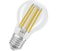 OSRAM Energy Class en forme d'ampouclassique, 7,2 W / 1521 lm, EEK A, lumière blanc froid (4000 K), CRI 80, en verre transparent sans plomb, culot E27, IP20, diamètre 60 mm.