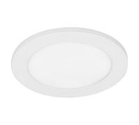 Essential LED Downlight Side-Mainlight 175 mm 18 W, spot encastré blanc chaud 3 000 K, aluminium blanc
