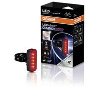 Osram Feu stop arrière LEDsBIKE Compact, intelligent, rechargeable, 2 modes, homologué StVZO