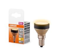 OSRAM Flat Lamp, lampe LED ultra-compacte et plate avec culot E14, remplace les ampoules traditionnelles de 28W, blanc chaud (2700K), économique avec une consommation de 3.5W, non dimmable, pack de 1