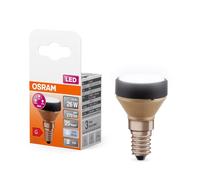 OSRAM Flat Lamp, lampe LED ultra-compacte et plate avec culot E27, blanc froid (4000K), économique avec une consommation de 3.5W, dimmable en 3 étapes via interrupteur mural, pack de 1