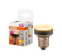 OSRAM Flat Lamp, lampe LED ultra-compacte et plate avec culot E27, remplace les ampoules traditionnelles de 29W, blanc chaud (2700K), économique avec une consommation de 4.5W, dimmable, pack de 1