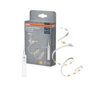 OSRAM FLEX MOTION SENSOR Ruban LED à piles avec lumière blanche chaude et capteur de mouvement, 1 m, 2 W, 100 lm, 3000 K, blanc chaud 830, non gradable, IP20, source lumineuse non interchangeable