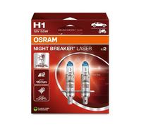 OSRAM H1 12V NIGHT BREAKER LASER 150% More Light 64150NL-HCB