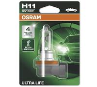 OSRAM H11 Ampoule projecteur longue portée 55W 4200K feu de route Halogène 64211ULT-01B