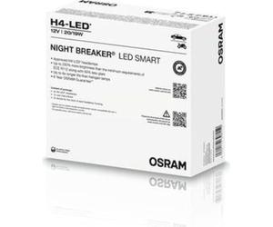 Osram H4 Night Breaker Lot de 2 ampoules LED Smart + 330% conformes à la StVZO