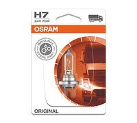 OSRAM H7 Ampoule projecteur longue portée 70W 3200K feu de route Halogène 64215-01B
