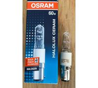 OSRAM Halolux Ceram 64469 Emballage Original 230V b15D / Sbc , 60W Clair EEK: G