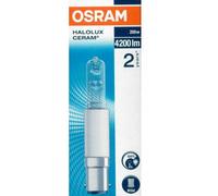 OSRAM Halolux Ceram 64499 205W B15D 230V Clair Lampe Halogène Ampoule Tubes EEK