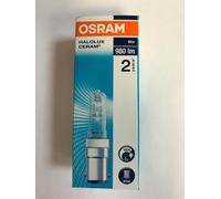OSRAM Halolux Ceram Lampe Halogène B15d 60 W, Verre Transparent, NEUF
