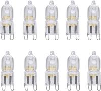 Osram Halopin 66733 AC35305 Lot de 10 ampoules halogènes G9 à intensité variable Blanc chaud 33 W 230 V 460 lm