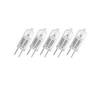 Osram Halostar Starlite 64415 S Lot de 5 ampoules halogènes à culot à broches à intensité variable 10 W 12 V G4 Blanc chaud 2800 K 130 lm