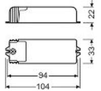 Osram Halotronic Transformer Système d'éclairage basse tension - 4008321073037
