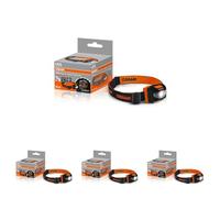 Osram HEAD TORCH 87 ESSENTIAL, Lampe frontale, 87 lm, 4 modes, bandeau élastique (Lot de 4)