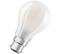 OSRAM 4058075124684 LED CEE D (A - G) B22d forme de poire 11 W = 100 W blanc chaud (Ø x L) 60.0 mm