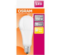 OSRAM HOMELIGHTING 4058075245976 LED CEE E (A - G) E27 forme de poire 19 W = 150 W blanc chaud (Ø x L) 68 mm x 147 mm 1 pc(s)