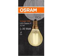 OSRAM HOMELIGHTING 4058075293496 LED CEE F (A - G) E14 forme de goutte 4 W = 35 W blanc chaud (Ø x L) 45.0 mm x 78.0 mm 1 pc(s)