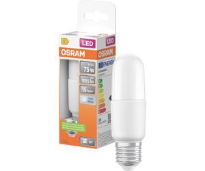 OSRAM HOMELIGHTING 4058075428485 LED CEE E (A - G) E27 forme de cône 9.5 W = 75 W blanc froid (Ø x H) 36 mm x 118 mm 1 pc(s)