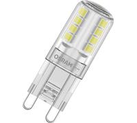 OSRAM HOMELIGHTING 4058075432338 LED CEE E (A - G) G9 forme de cône 2.6 W = 30 W blanc chaud (Ø x L) 14 mm x 43 mm 1 pc(s)