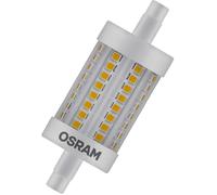 OSRAM HOMELIGHTING 4058075432512 LED CEE E (A - G) R7s forme de cône 9.5 W = 75 W blanc chaud (Ø x L) 29 mm x 78 mm à intensité variable 1 pc(s)