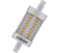 OSRAM HOMELIGHTING 4058075432598 LED CEE E (A - G) R7s forme de cône 7.3 W = 60 W blanc chaud (Ø x L) 29 mm x 78 mm 1 pc(s)